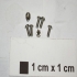 M3x8.5mm SS button screws